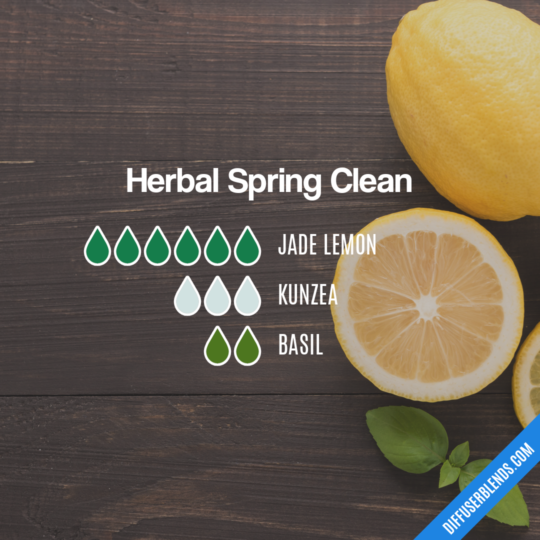 Herbal Spring Clean — Essential Oil Diffuser Blend
