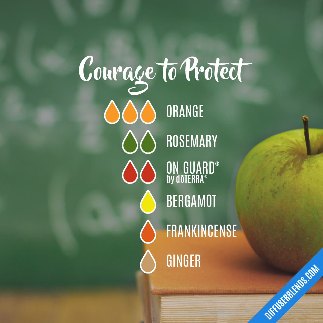 Courage to Protect — Essential Oil Diffuser Blend