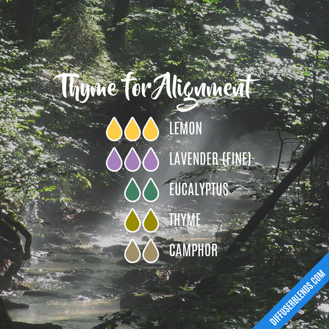Thyme for Alignment — Essential Oil Diffuser Blend
