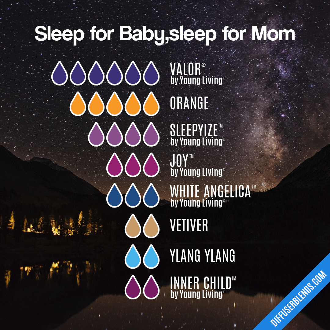 Sleep for Baby,sleep for Mom — Essential Oil Diffuser Blend