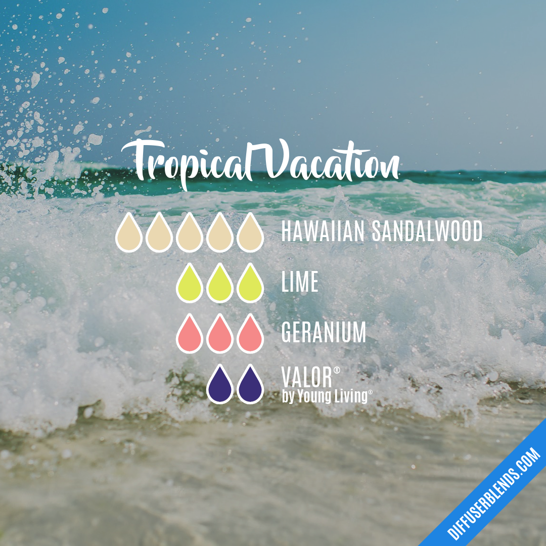 Tropical Vacation — Essential Oil Diffuser Blend