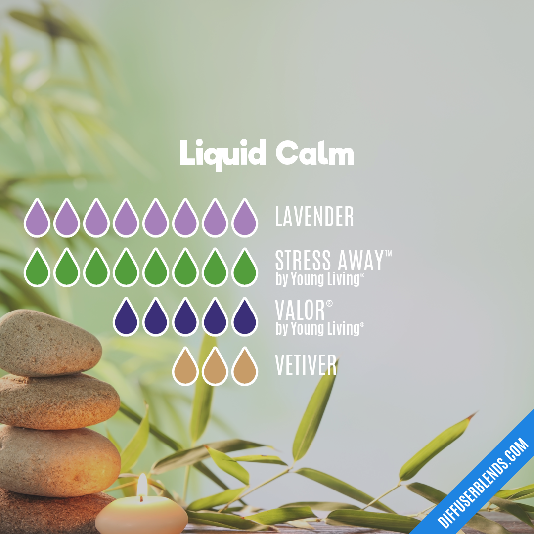 Liquid Calm — Essential Oil Diffuser Blend