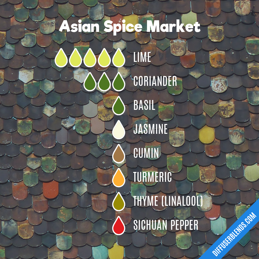 Asian Spice Market — Essential Oil Diffuser Blend