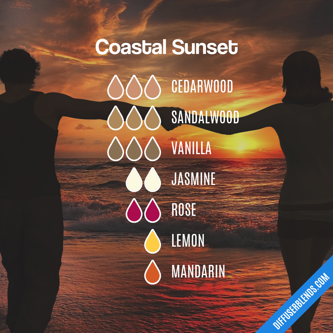 Coastal Sunset — Essential Oil Diffuser Blend