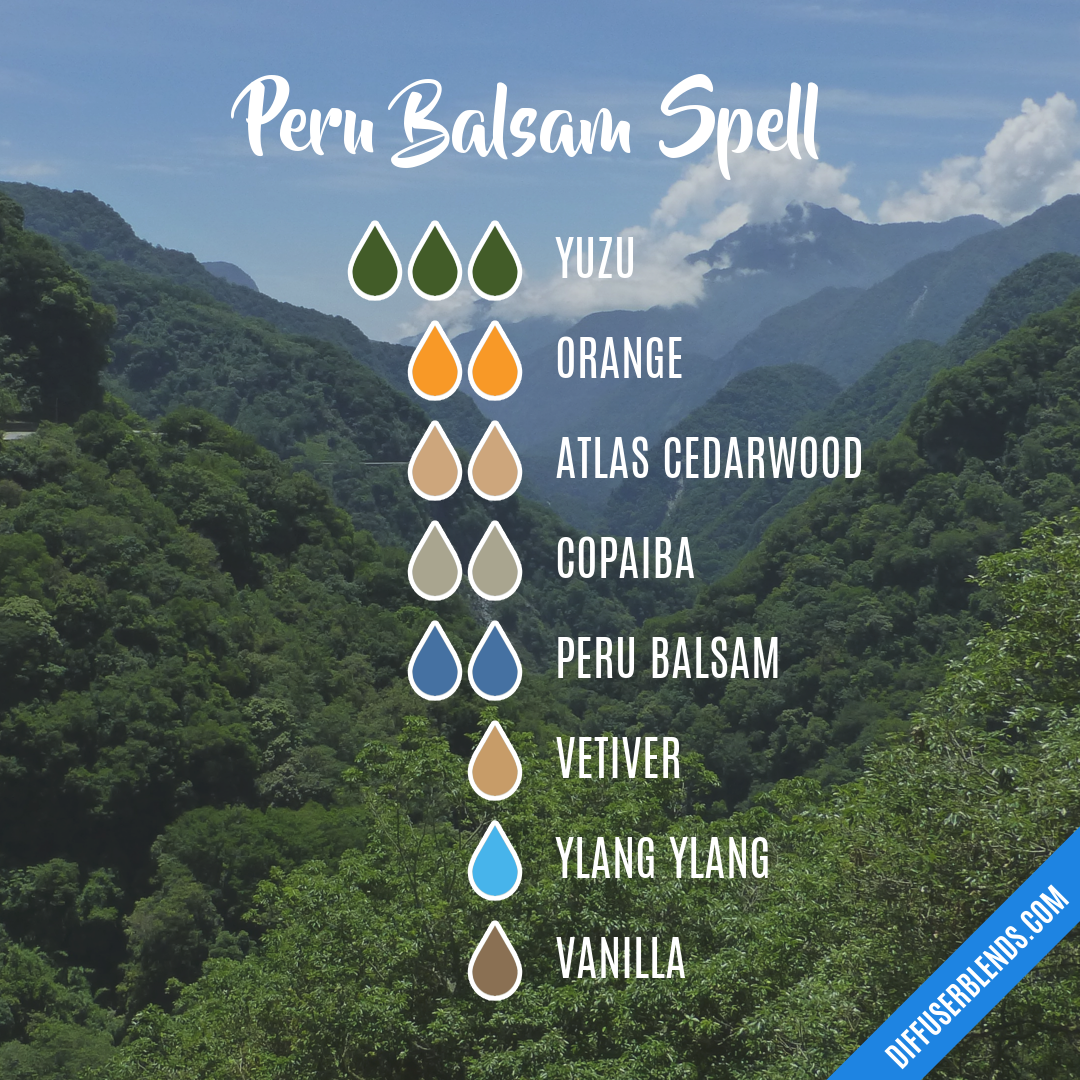 Peru Balsam Spell — Essential Oil Diffuser Blend