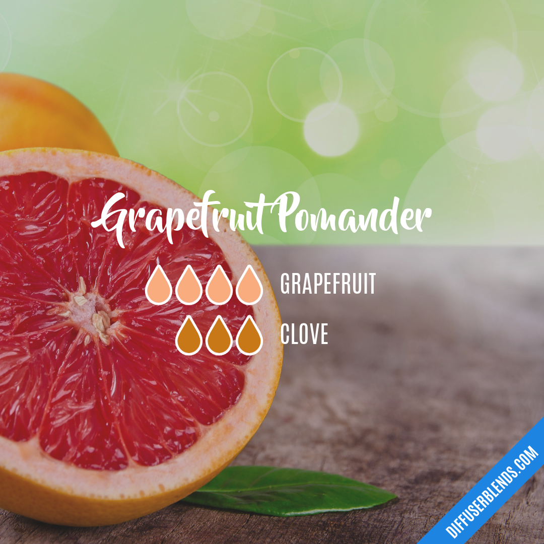 Grapefruit Pomander — Essential Oil Diffuser Blend