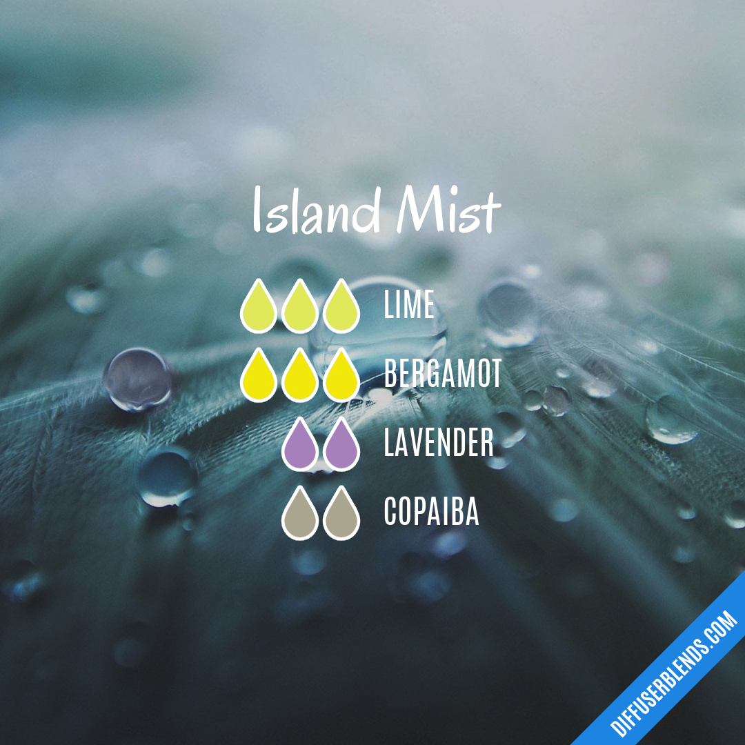 Island Mist — Essential Oil Diffuser Blend