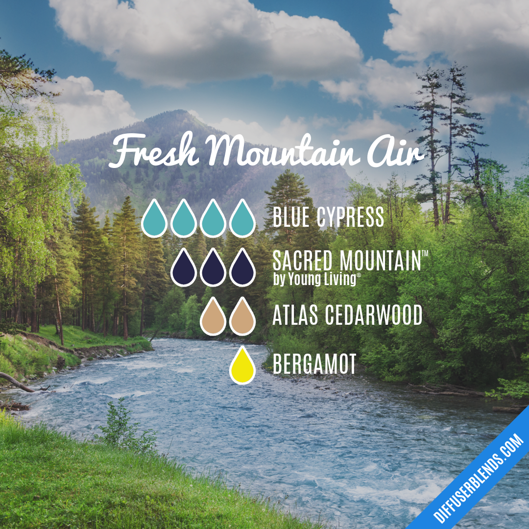 Fresh Mountain Air — Essential Oil Diffuser Blend