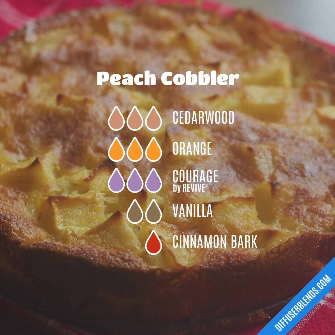 Peach Cobbler — Essential Oil Diffuser Blend