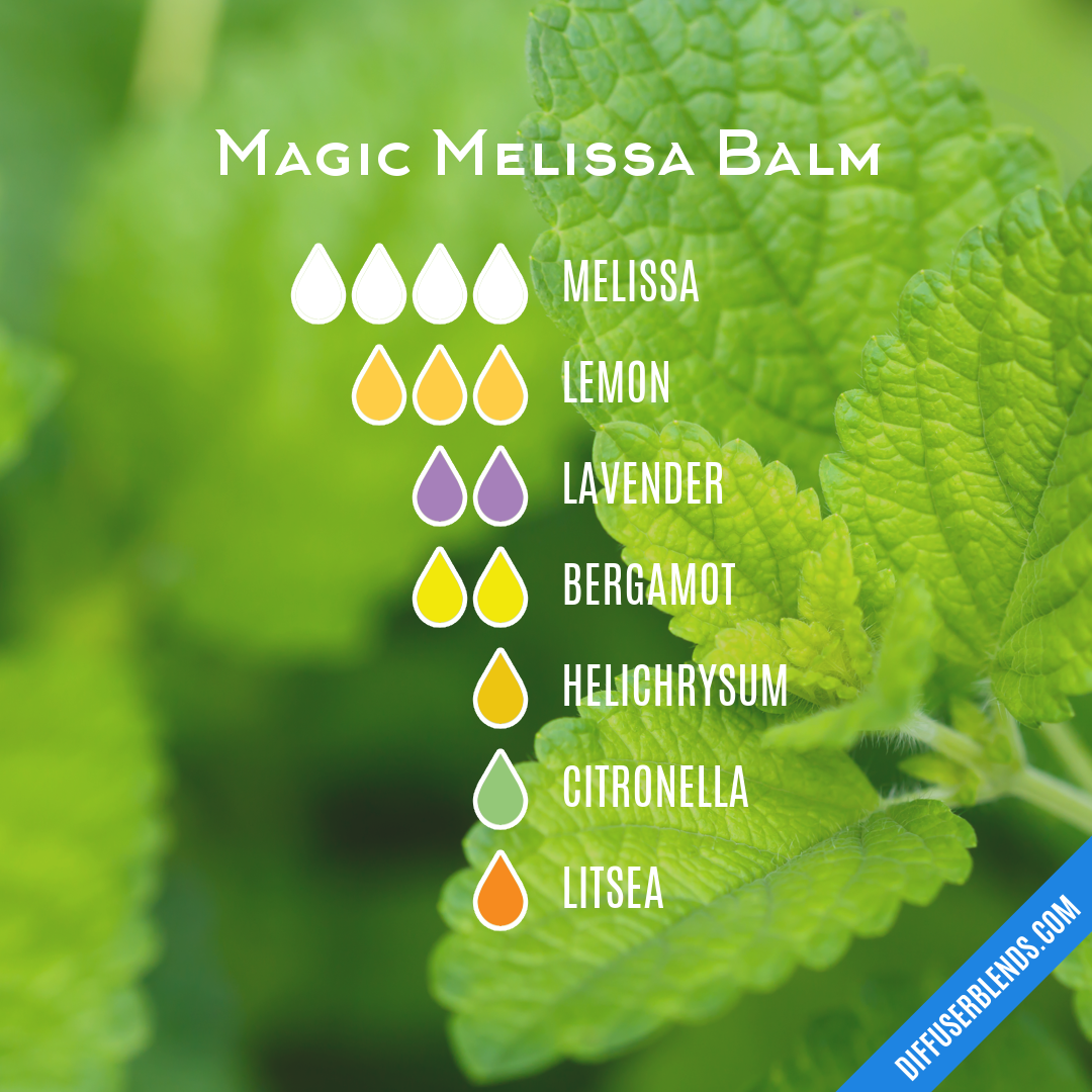 Magic Melissa Balm — Essential Oil Diffuser Blend