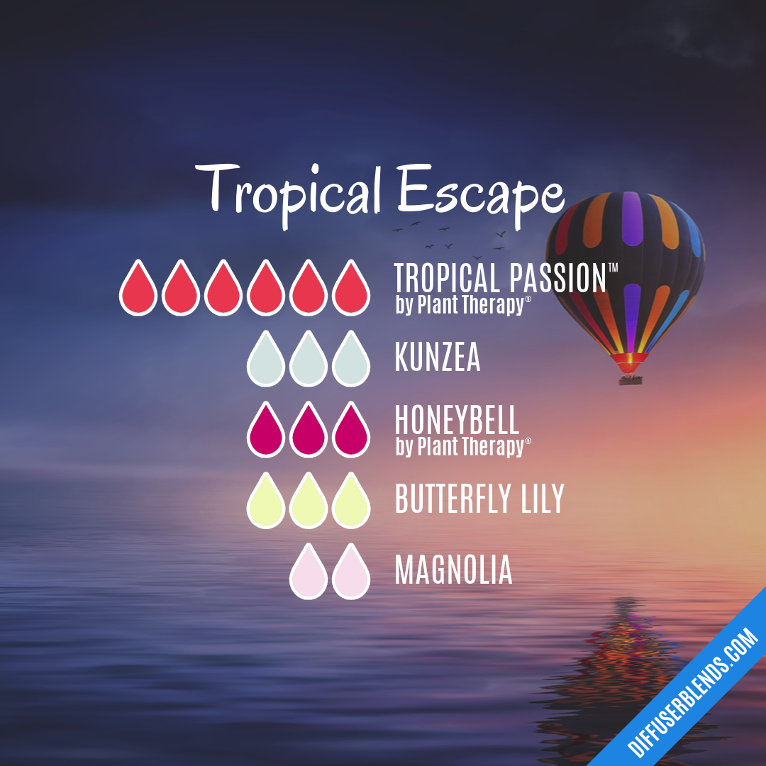 Tropical Escape — Essential Oil Diffuser Blend