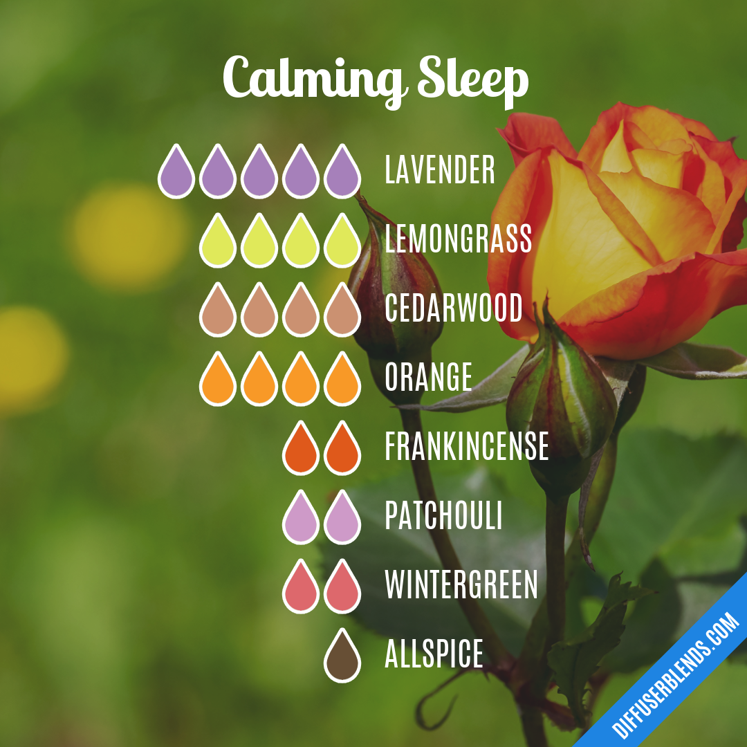 Calming Sleep — Essential Oil Diffuser Blend