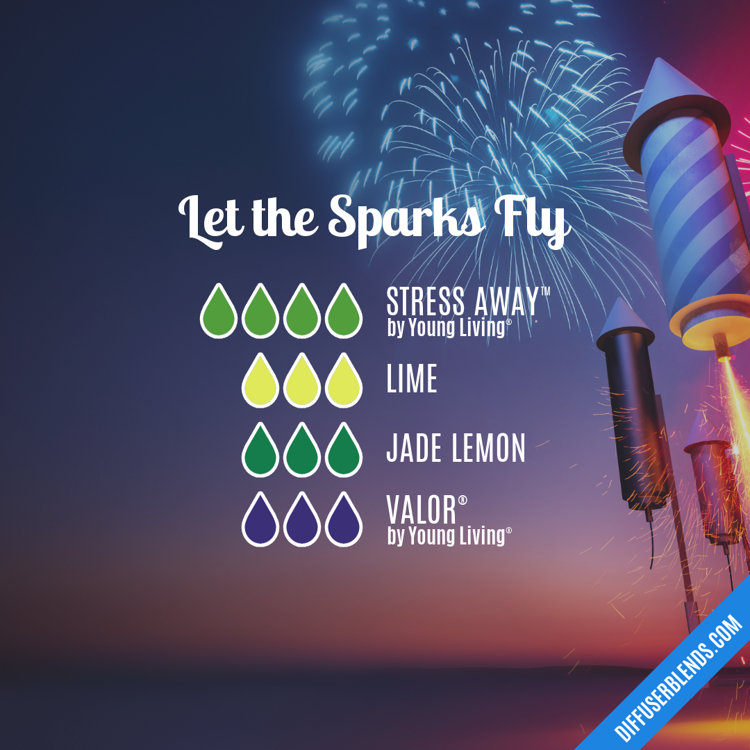 Let the Sparks Fly — Essential Oil Diffuser Blend