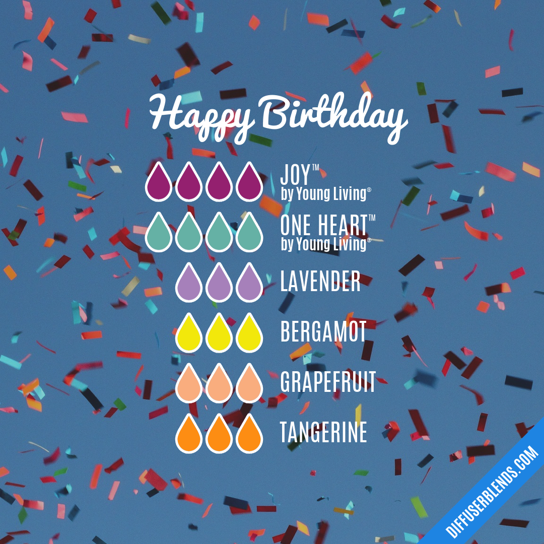 Happy Birthday — Essential Oil Diffuser Blend