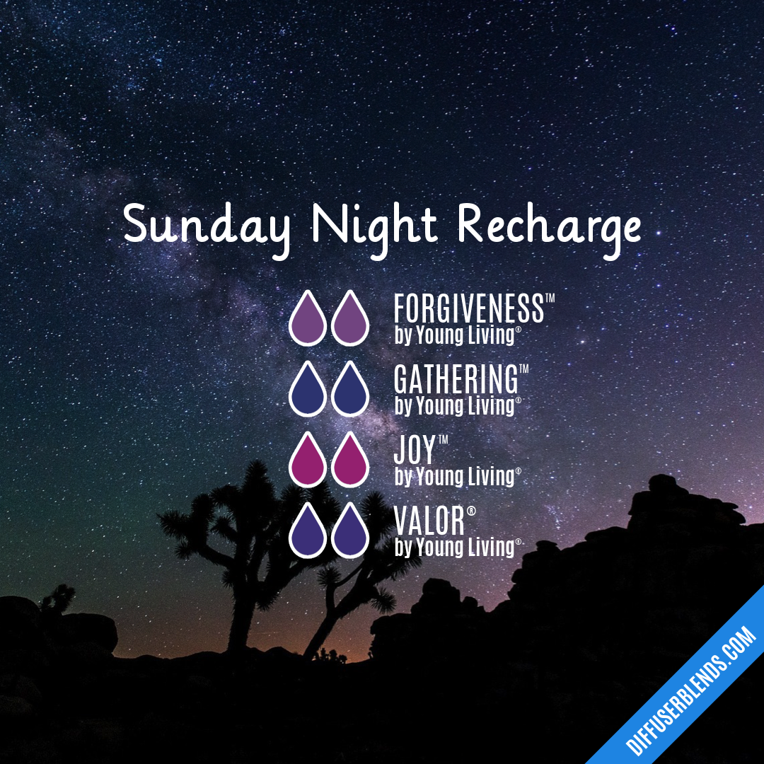 Sunday Night Recharge — Essential Oil Diffuser Blend