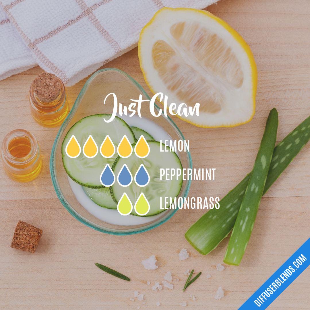 Just Clean — Essential Oil Diffuser Blend