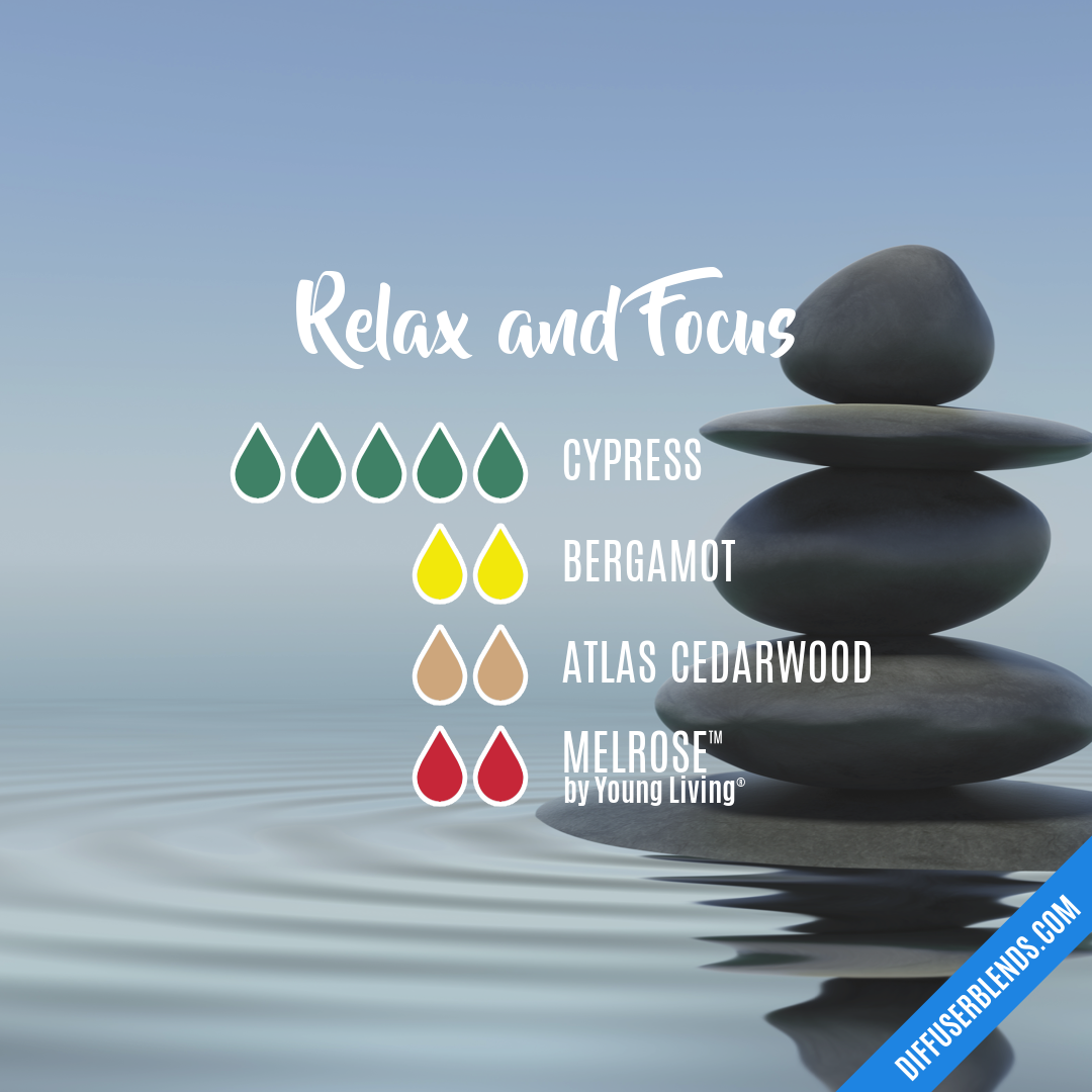 Relax and Focus — Essential Oil Diffuser Blend