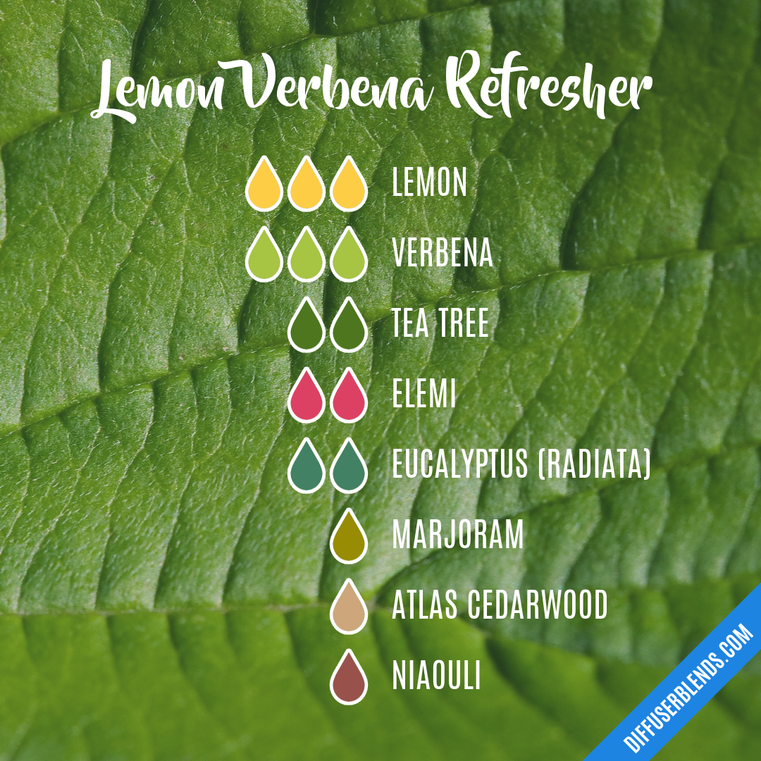 Lemon Verbena Refresher — Essential Oil Diffuser Blend
