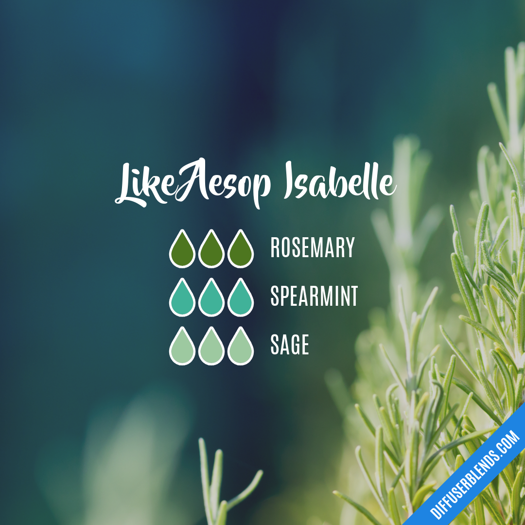 Like Aesop Isabelle — Essential Oil Diffuser Blend
