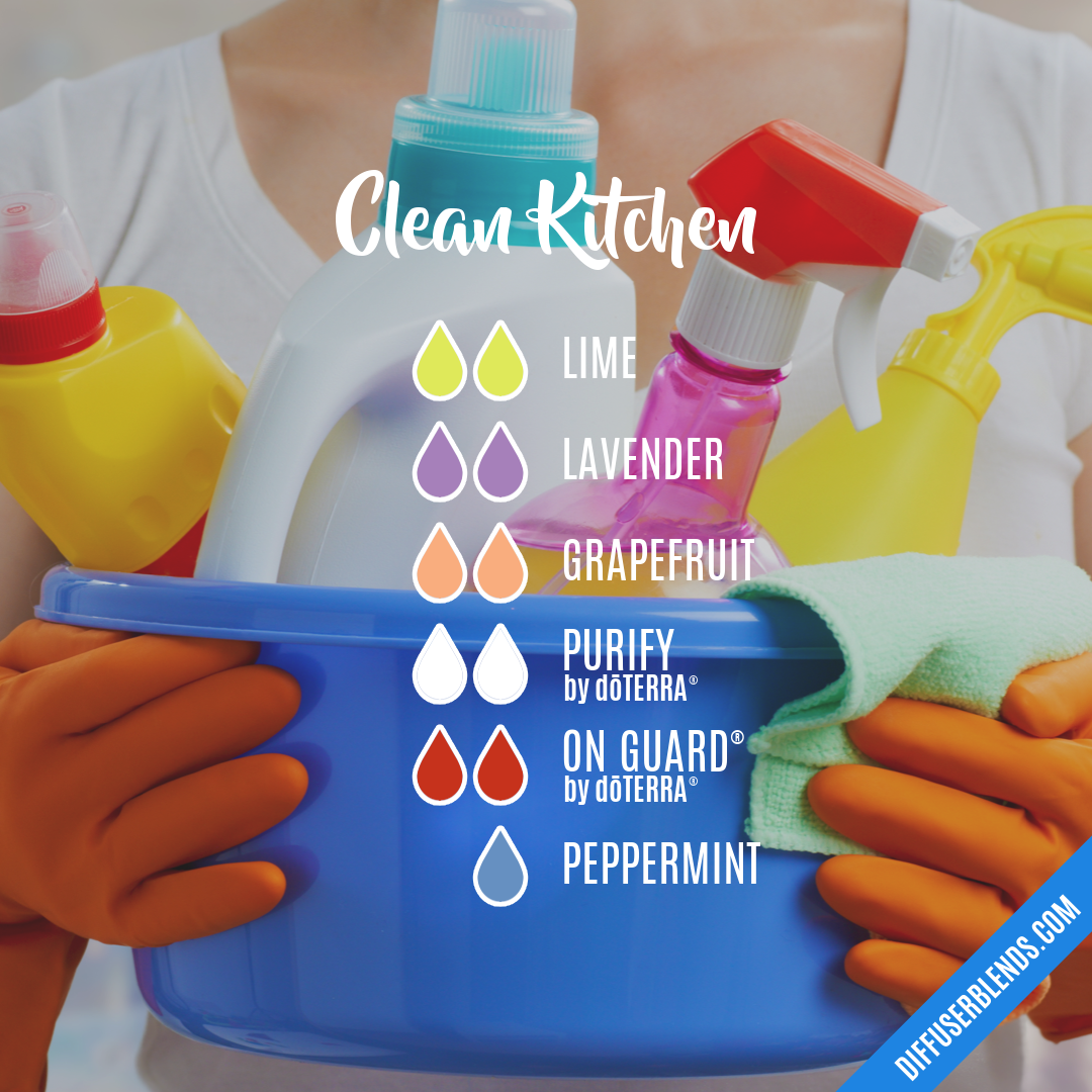 Clean Kitchen — Essential Oil Diffuser Blend