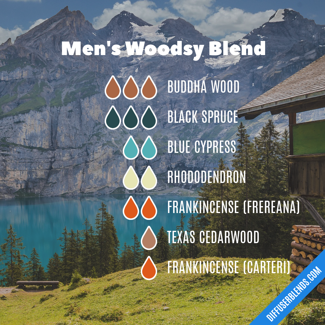 Men's Woodsy Blend — Essential Oil Diffuser Blend