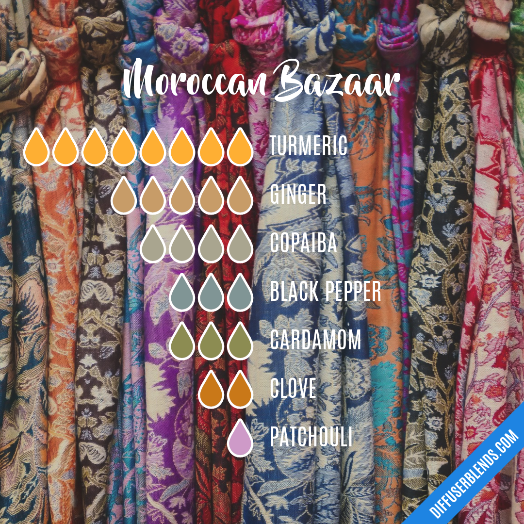 Moroccan Bazaar — Essential Oil Diffuser Blend