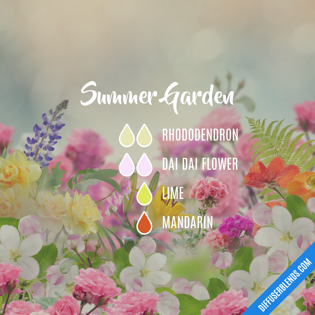 Summer Garden — Essential Oil Diffuser Blend