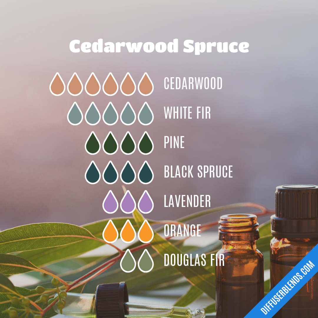 Cedarwood Spruce — Essential Oil Diffuser Blend
