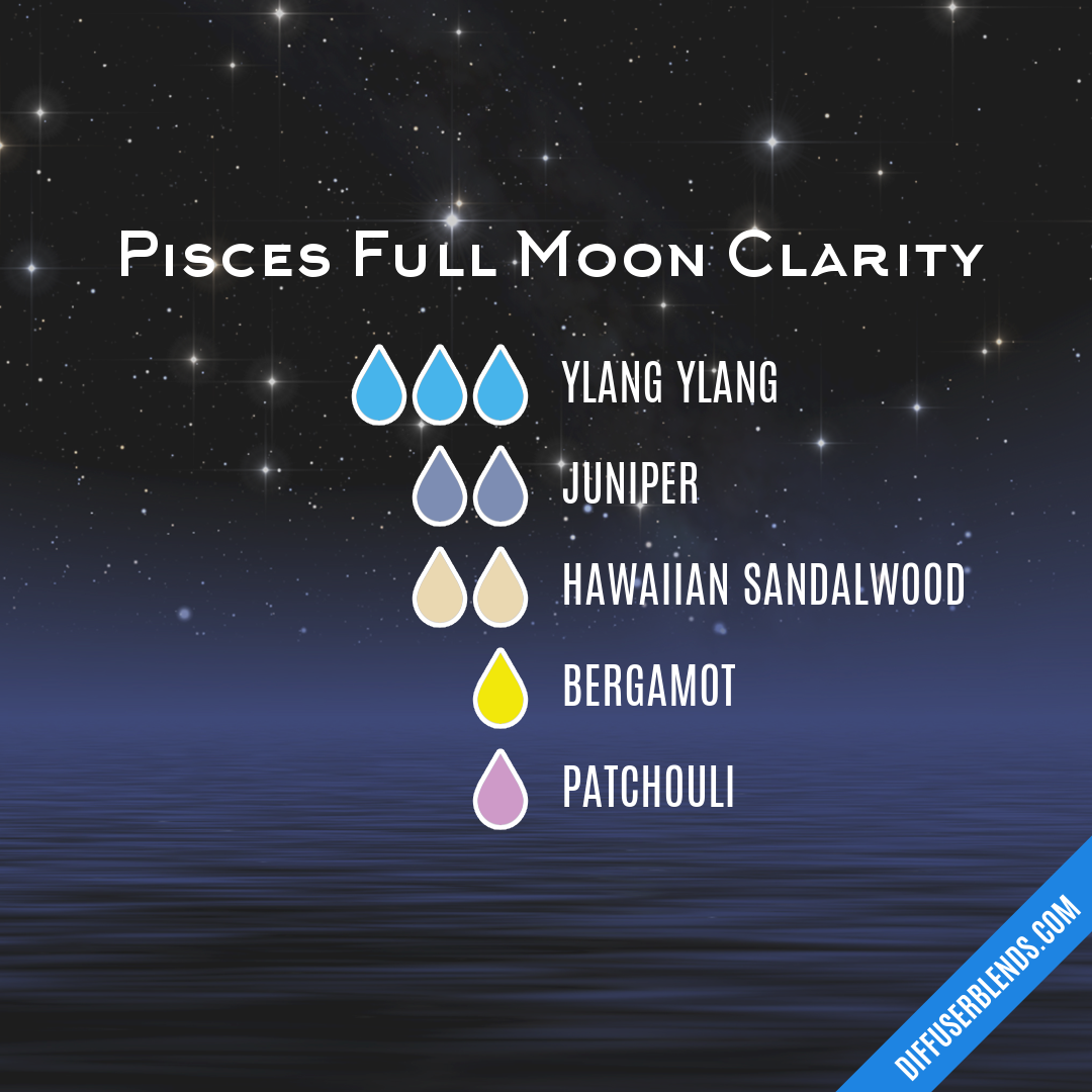 Pisces Full Moon Clarity — Essential Oil Diffuser Blend