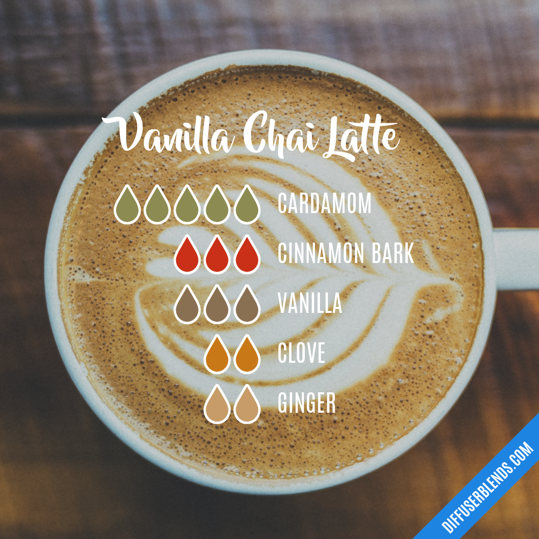 Vanilla Chai Latte — Essential Oil Diffuser Blend