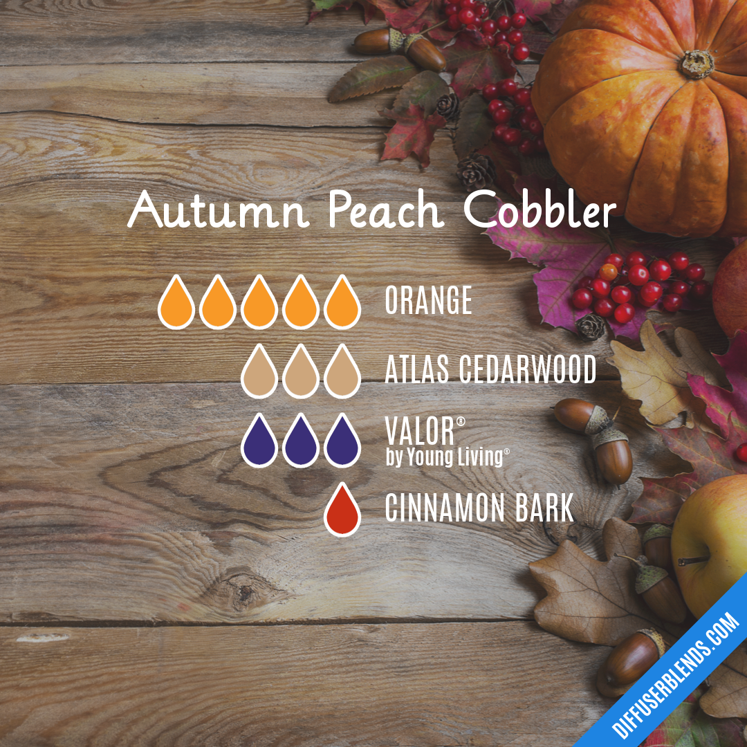 Autumn Peach Cobbler — Essential Oil Diffuser Blend