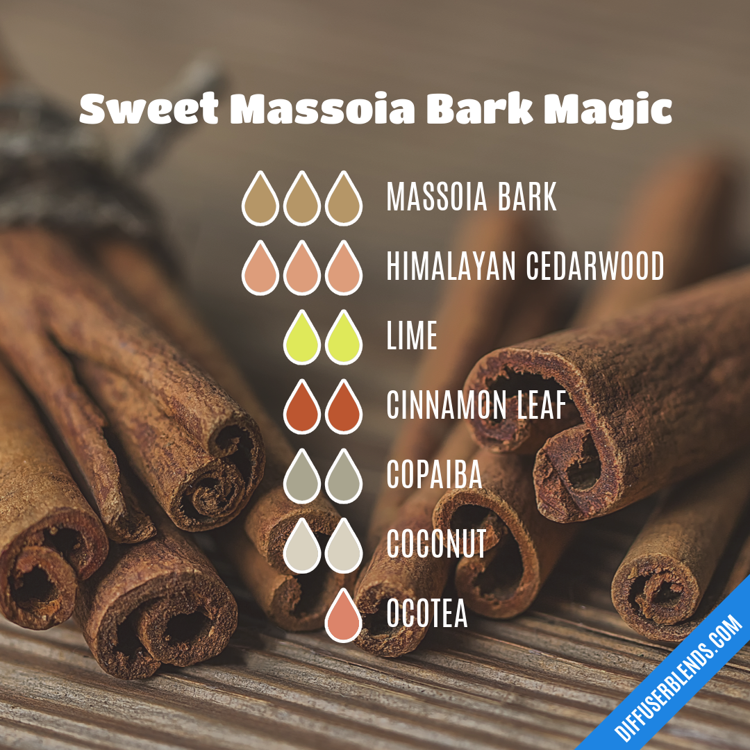 Sweet Massoia Bark Magic — Essential Oil Diffuser Blend