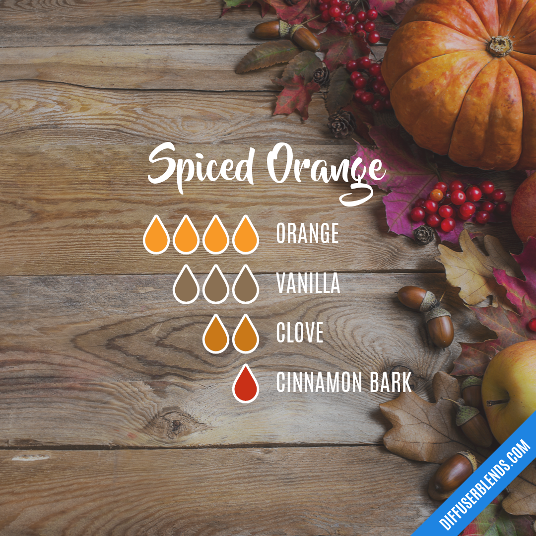 Spiced Orange — Essential Oil Diffuser Blend