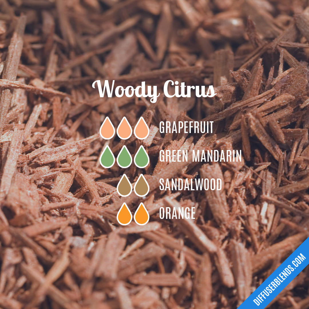 Woody Citrus — Essential Oil Diffuser Blend