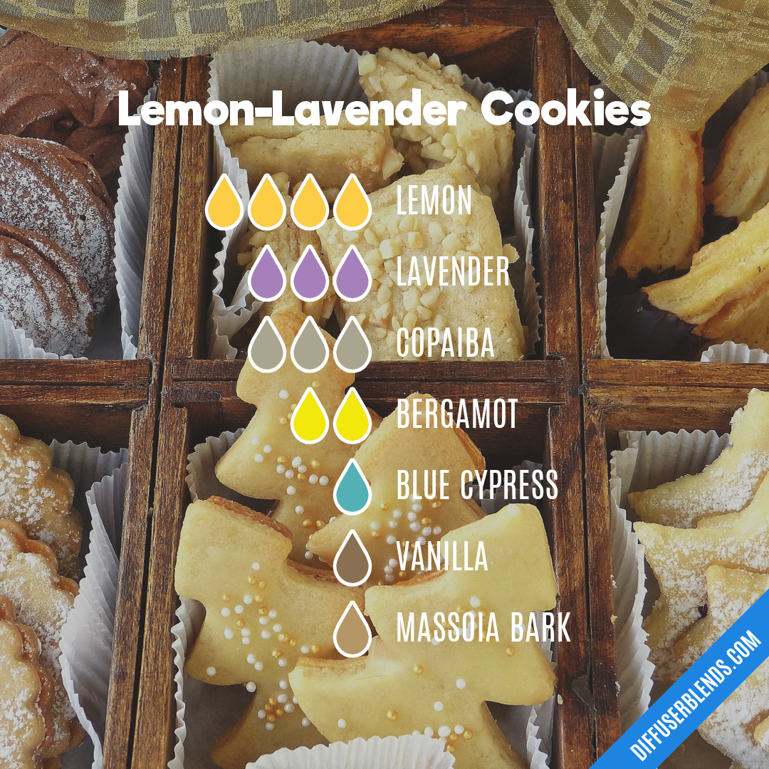 Lemon-Lavender Cookies — Essential Oil Diffuser Blend