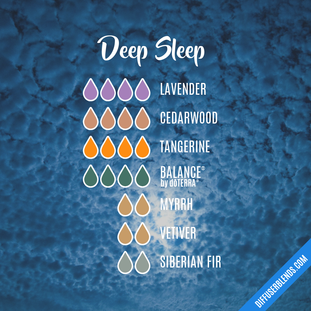 Sleep Essential Oil Diffuser Blends