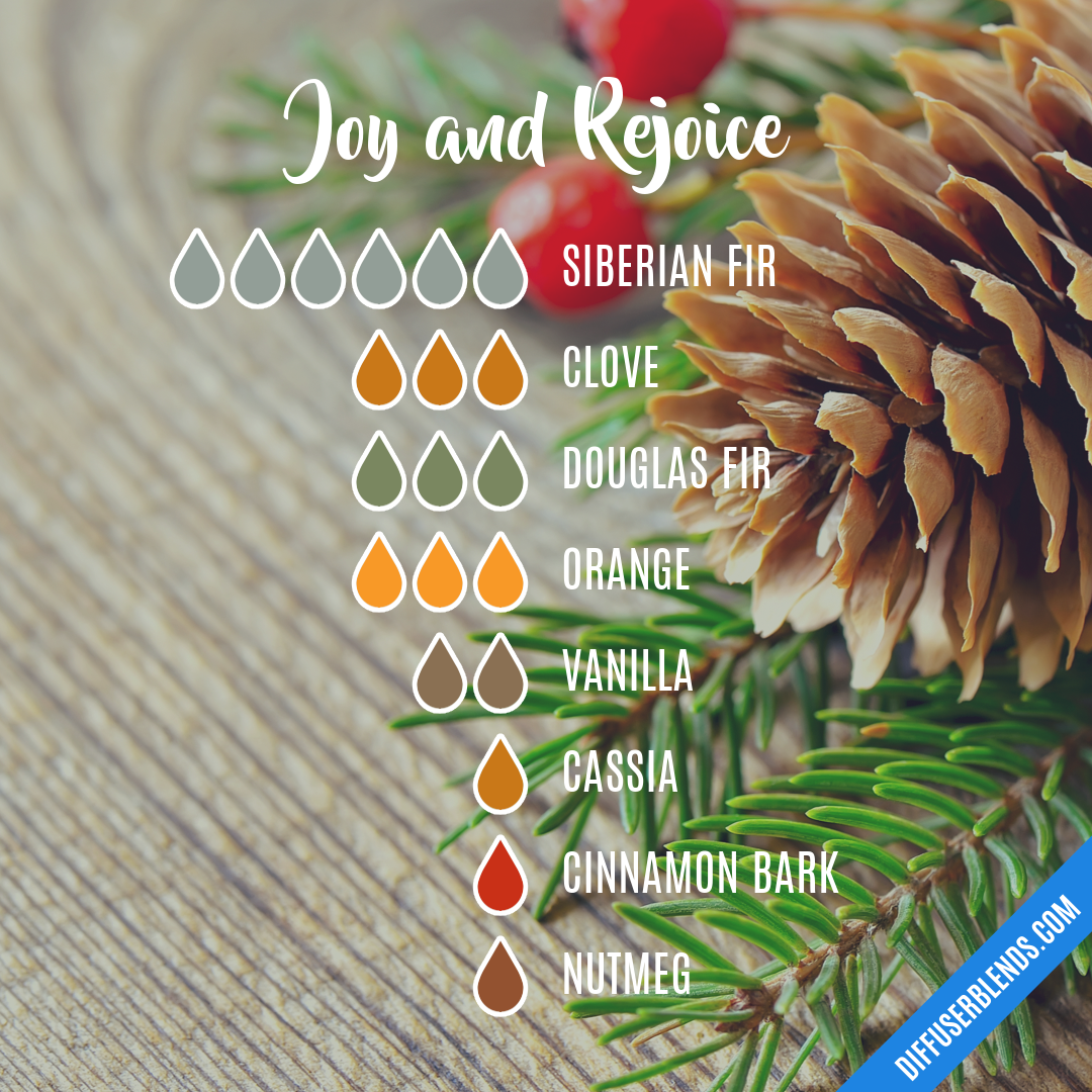Joy and Rejoice — Essential Oil Diffuser Blend