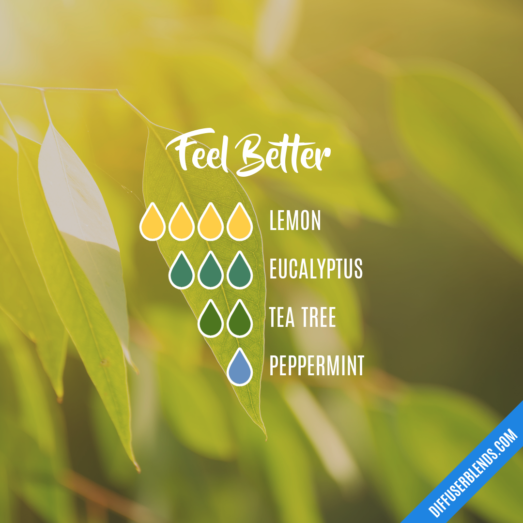 Feel Better — Essential Oil Diffuser Blend