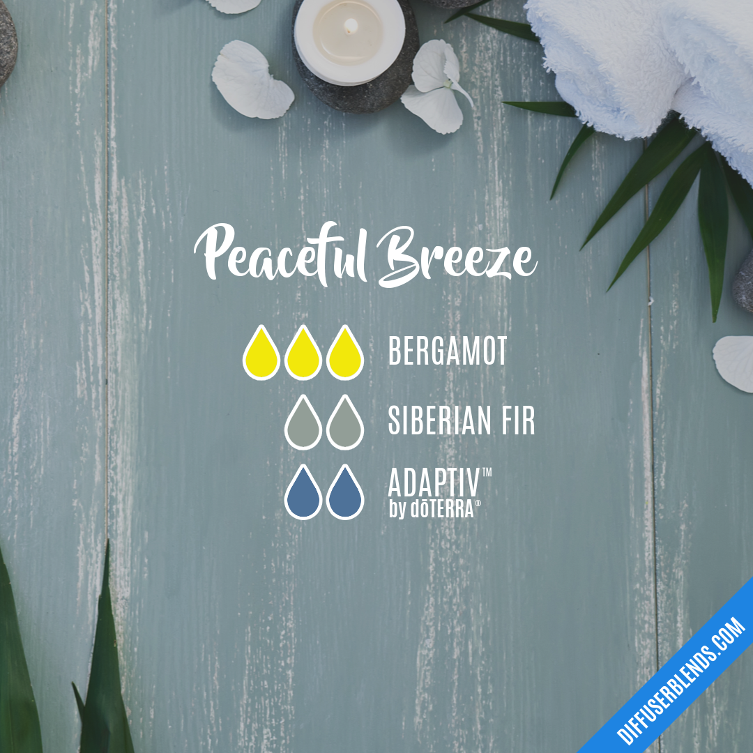 Peaceful Breeze — Essential Oil Diffuser Blend