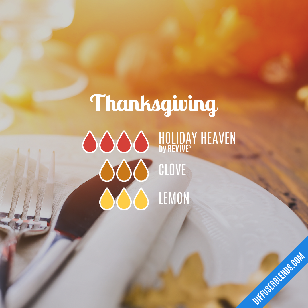 Thanksgiving — Essential Oil Diffuser Blend
