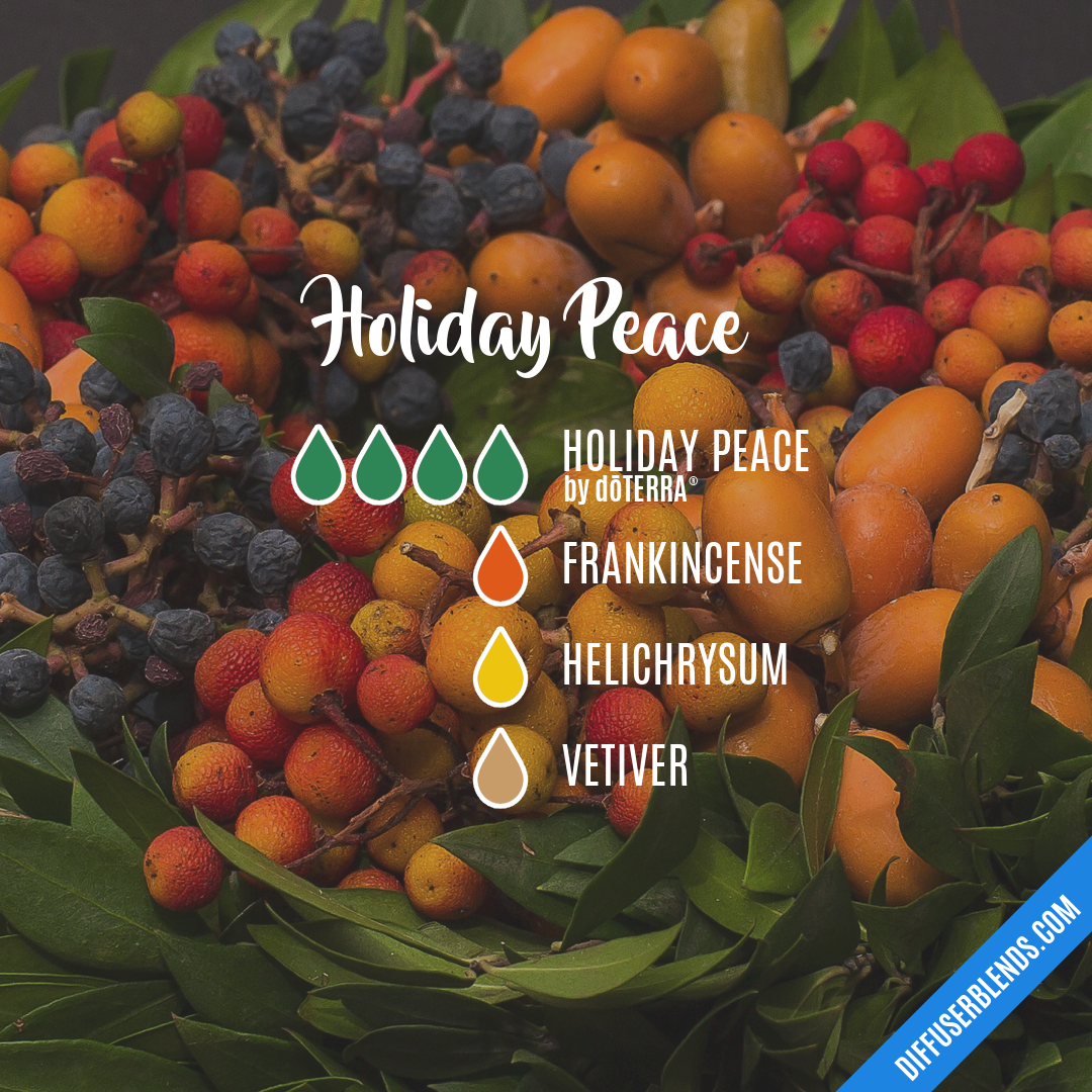 Holiday Peace — Essential Oil Diffuser Blend