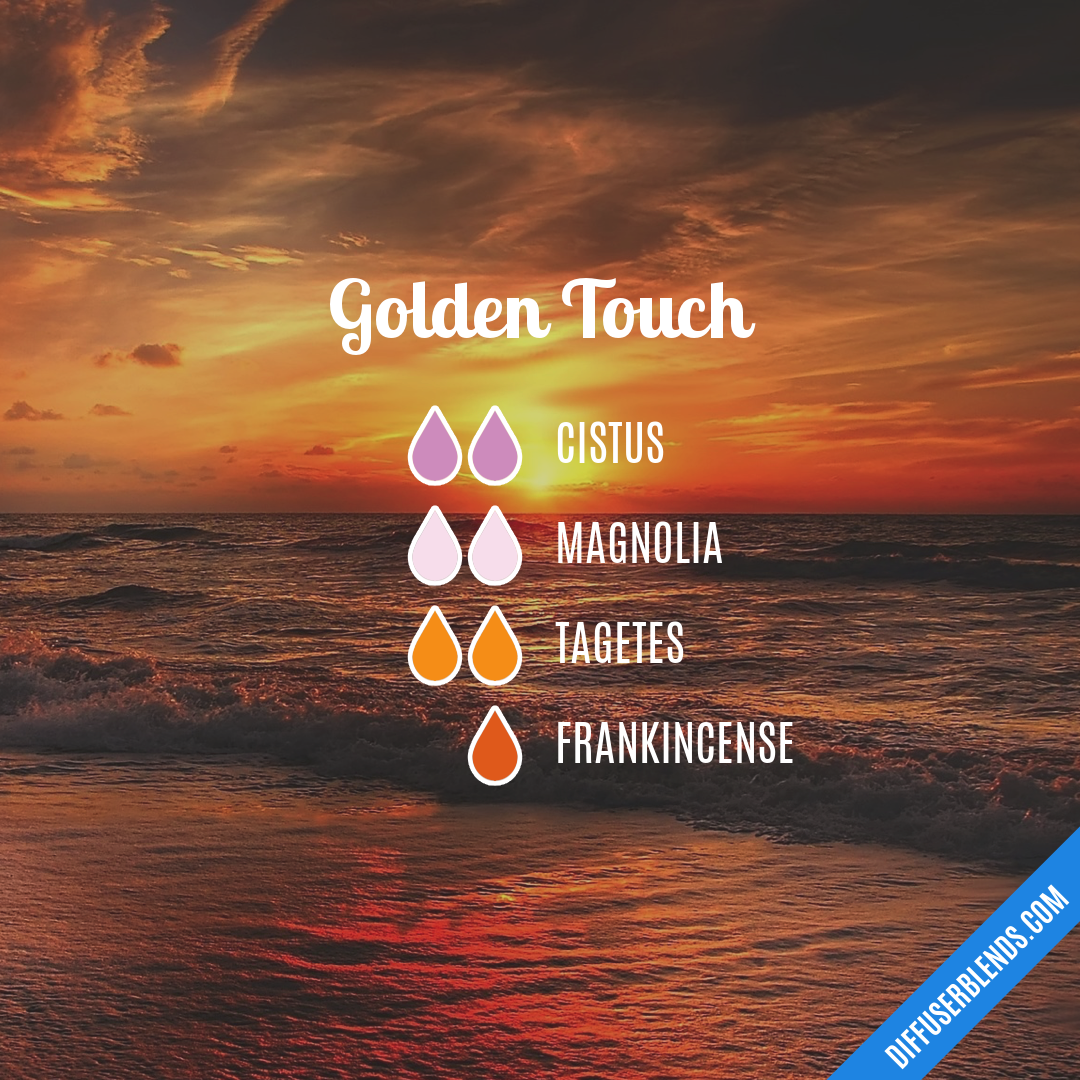 Golden Touch — Essential Oil Diffuser Blend