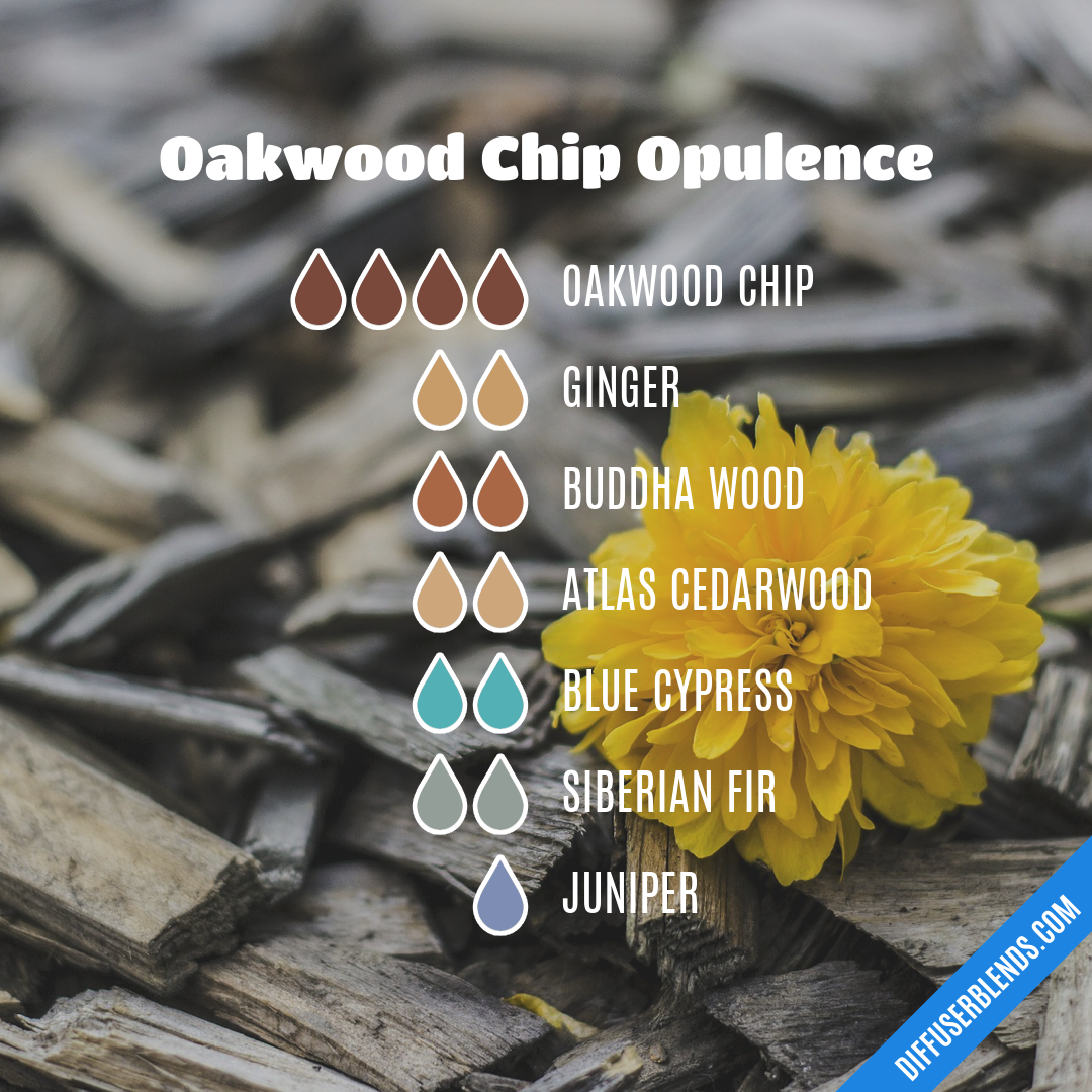 Oakwood Chip Opulence — Essential Oil Diffuser Blend
