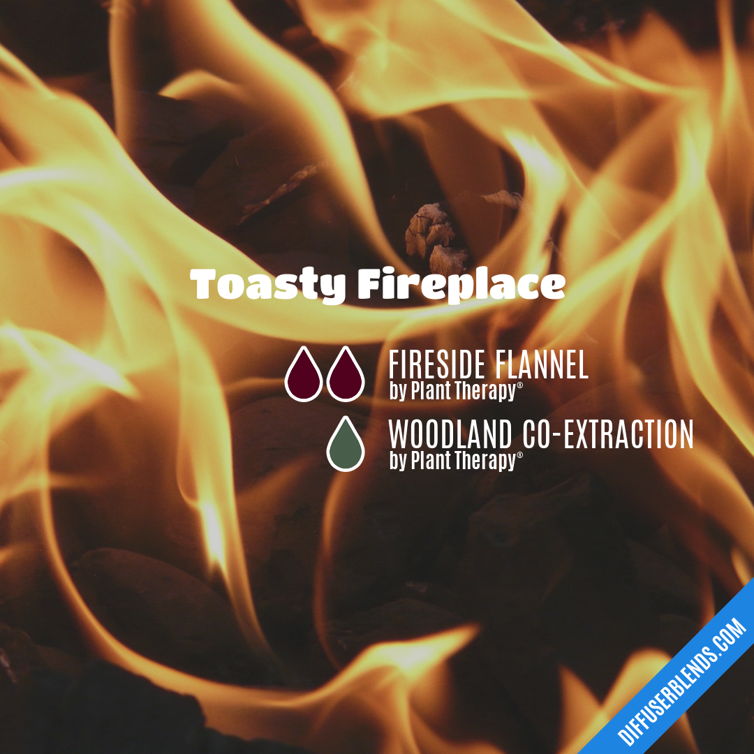 Toasty Fireplace — Essential Oil Diffuser Blend
