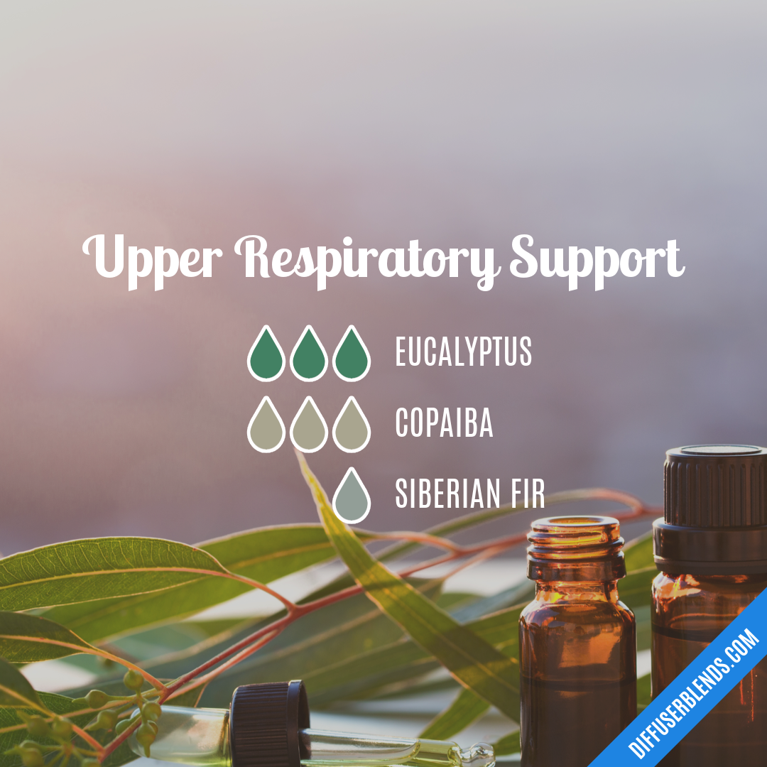 Upper Respiratory Support — Essential Oil Diffuser Blend