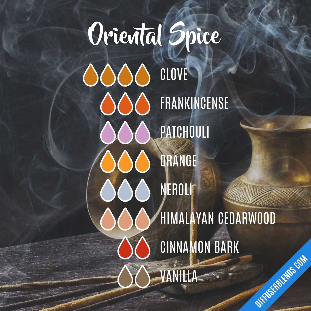 DIY Spiced Vanilla Essential Oil Diffuser Blend Recipe