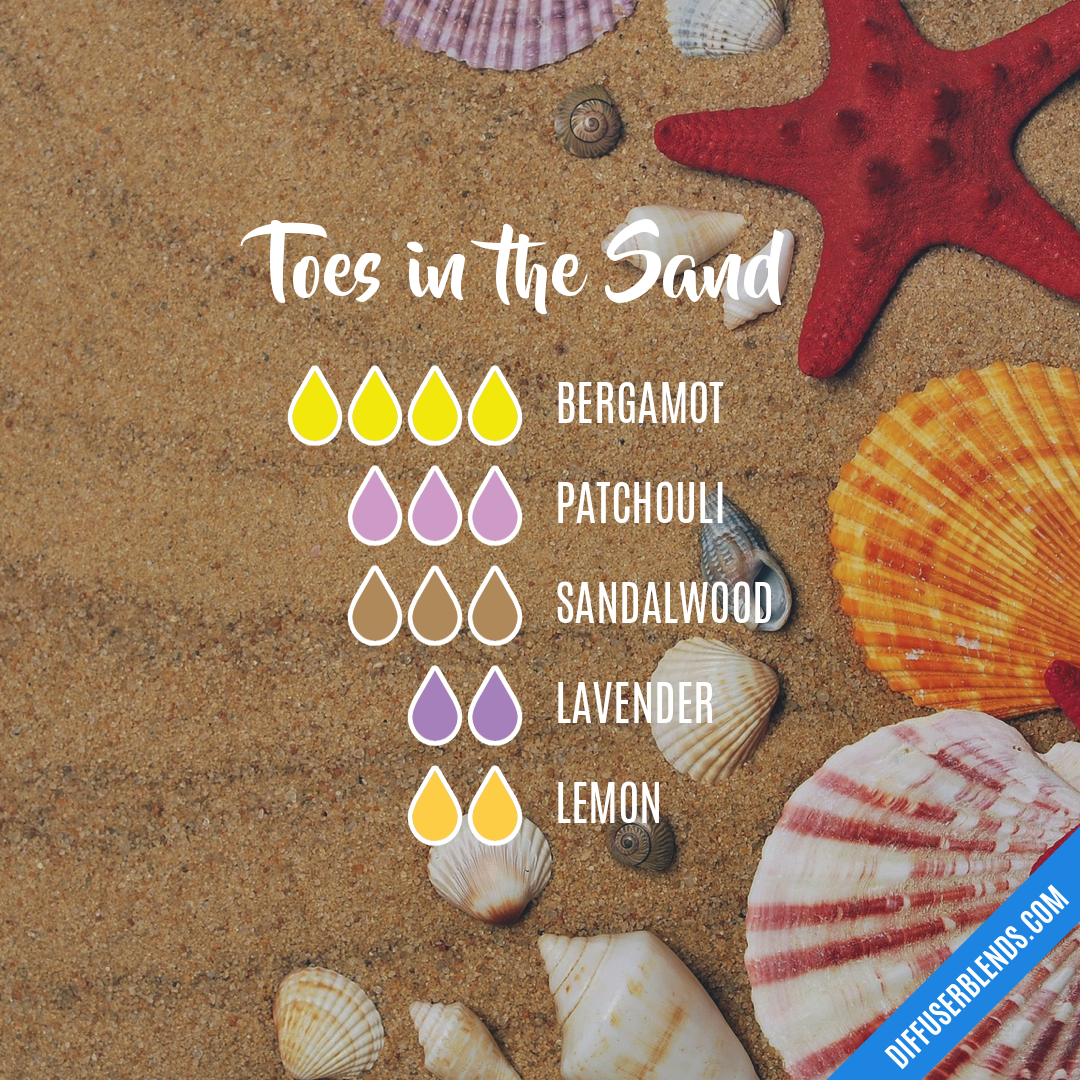 Toes in the Sand | DiffuserBlends.com
