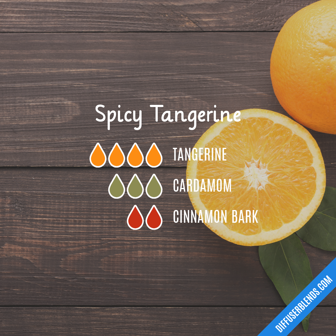 Spicy Tangerine — Essential Oil Diffuser Blend