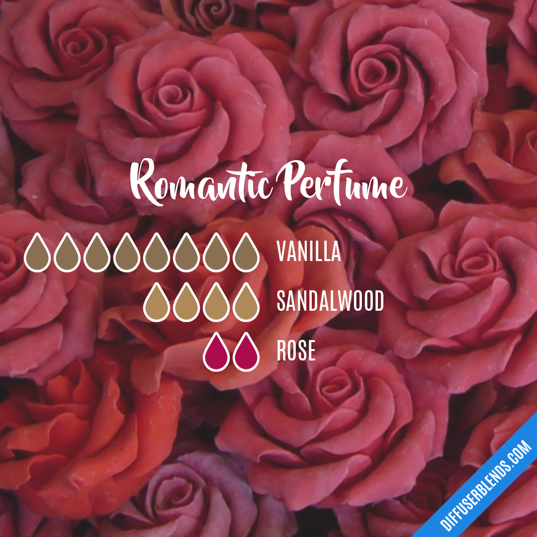 Romantic Perfume — Essential Oil Diffuser Blend