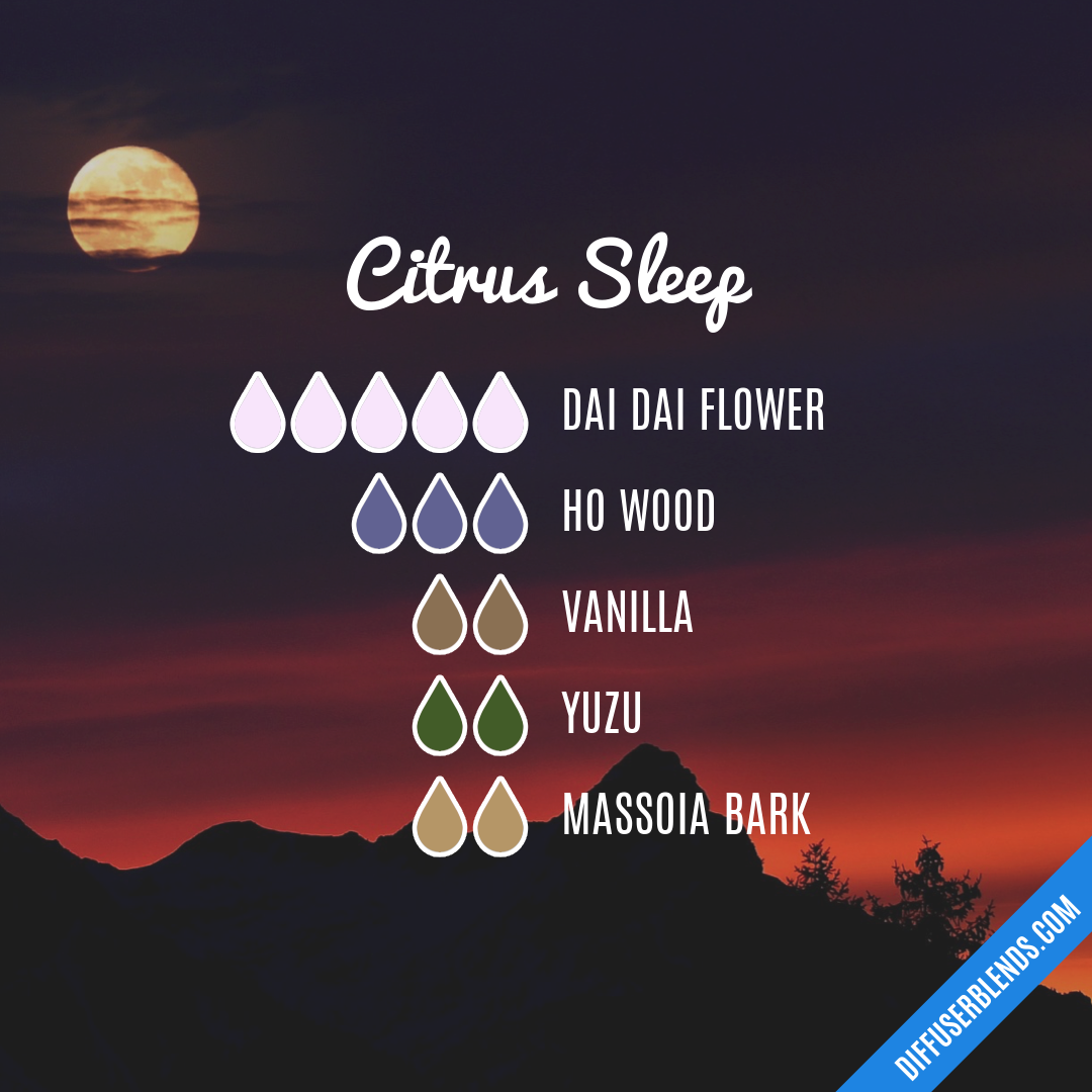 Citrus Sleep — Essential Oil Diffuser Blend